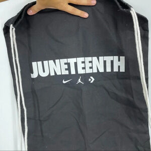 Nike cinch backpack Juneteenth